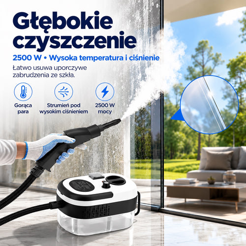 Steamix głębokie czyszczenie szyb