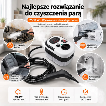 Steamix zastosowania do czyszczenia parą